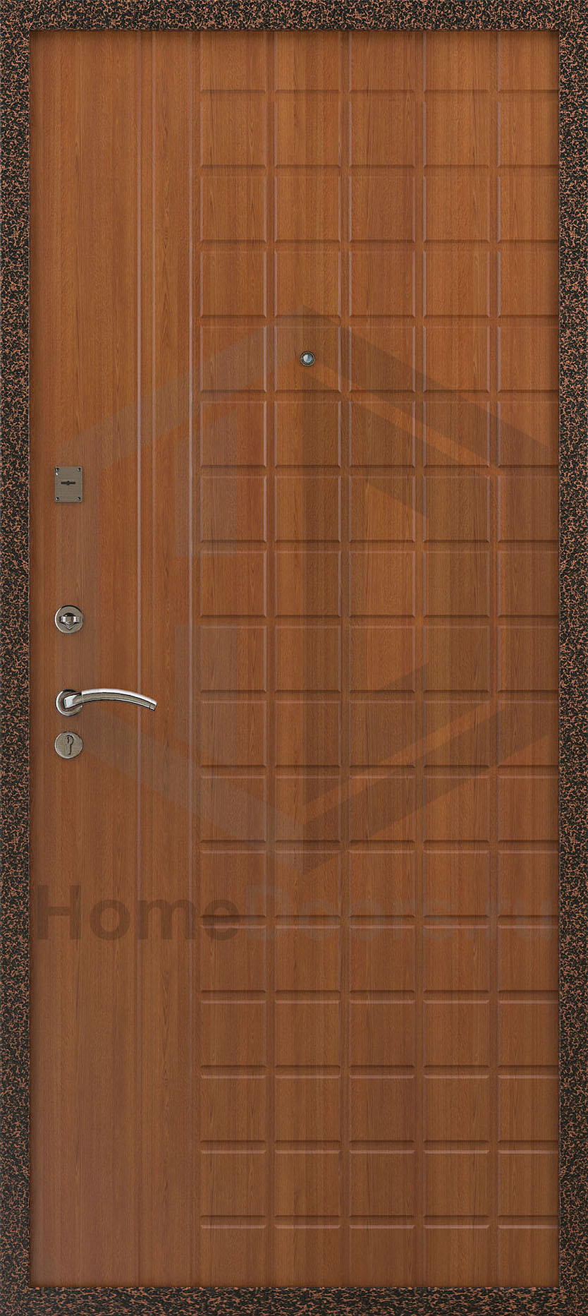 Входная утепленная дверь "Сильвер" Норд фото