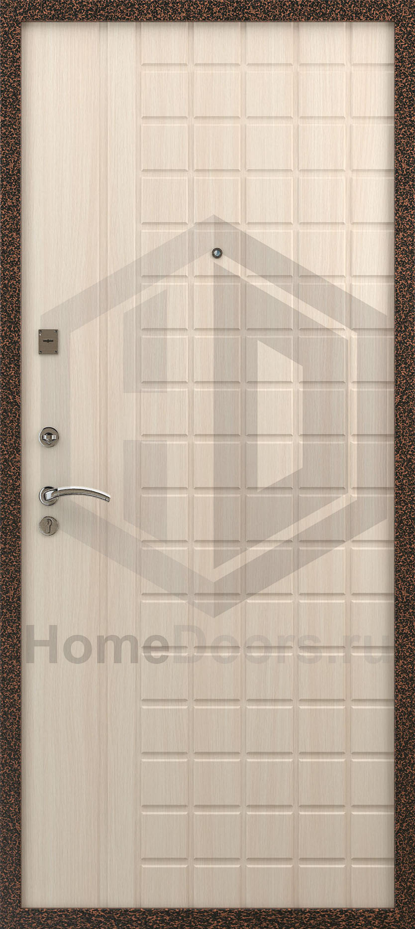 Входная утепленная дверь МДФ "Твист" Норд М фото