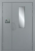 Подъездные металлические двери