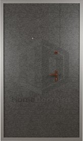 Тамбурная дверь от лифта с НЦ эмалью фото