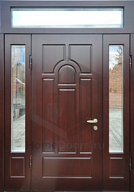 Входная дверь со стеклом № 16 фото