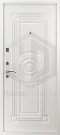 Белая входная дверь Сумба RAL фото