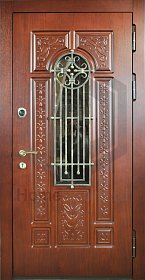 Дверь с ковкой №16 фото
