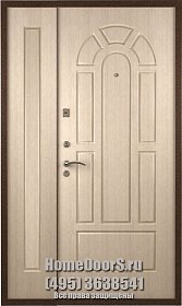 Двустворчатая металлическая дверь "Медея ДВ" фото