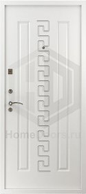Белая входная дверь Джерба RAL фото